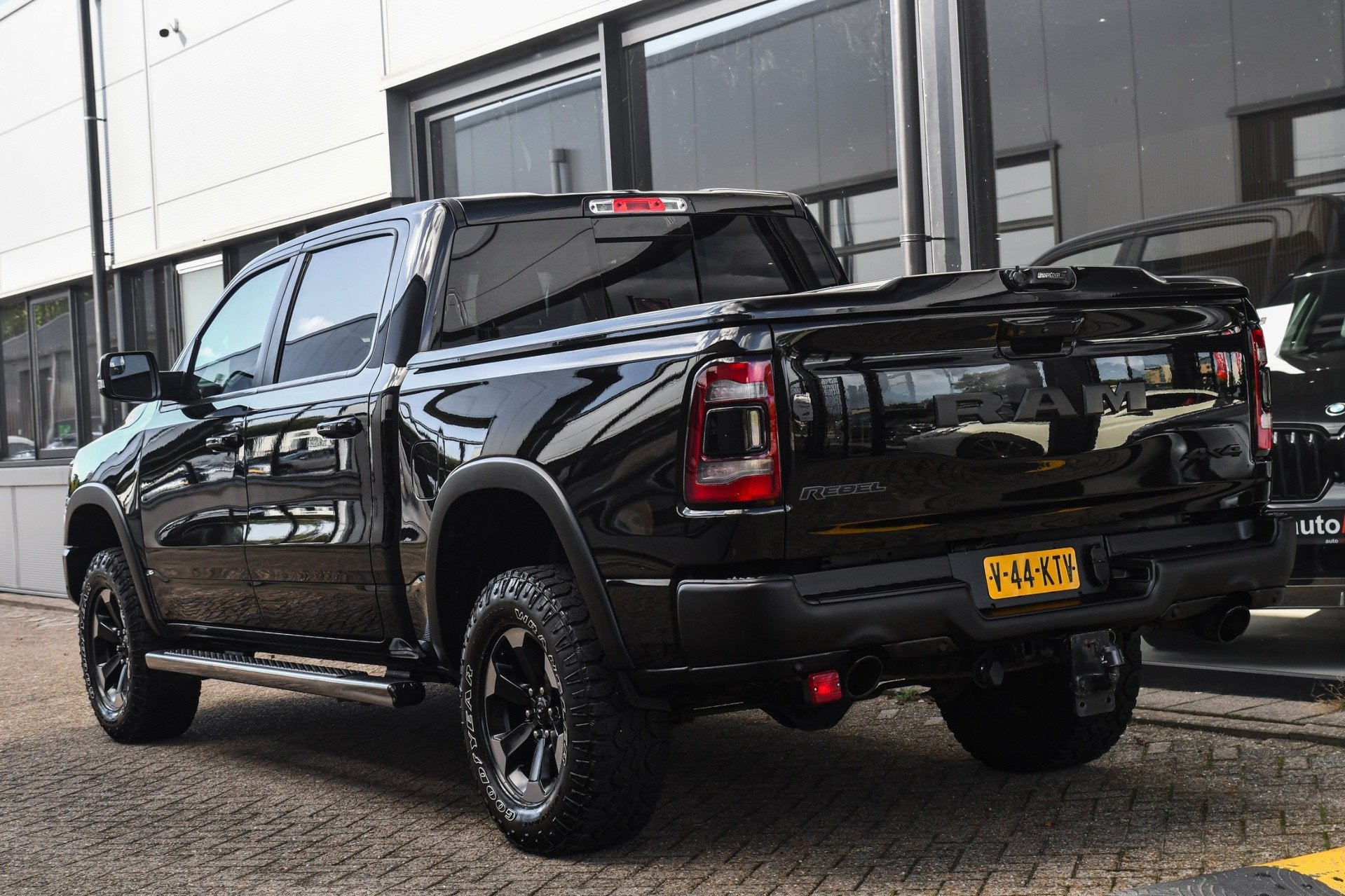 Dodge Ram 1500 5.7 V8 4x4 Crew Cab REBEL, BTW, Panorama, Ful, Auto's, Automaat, Gebruikt, Zwart, Leder
