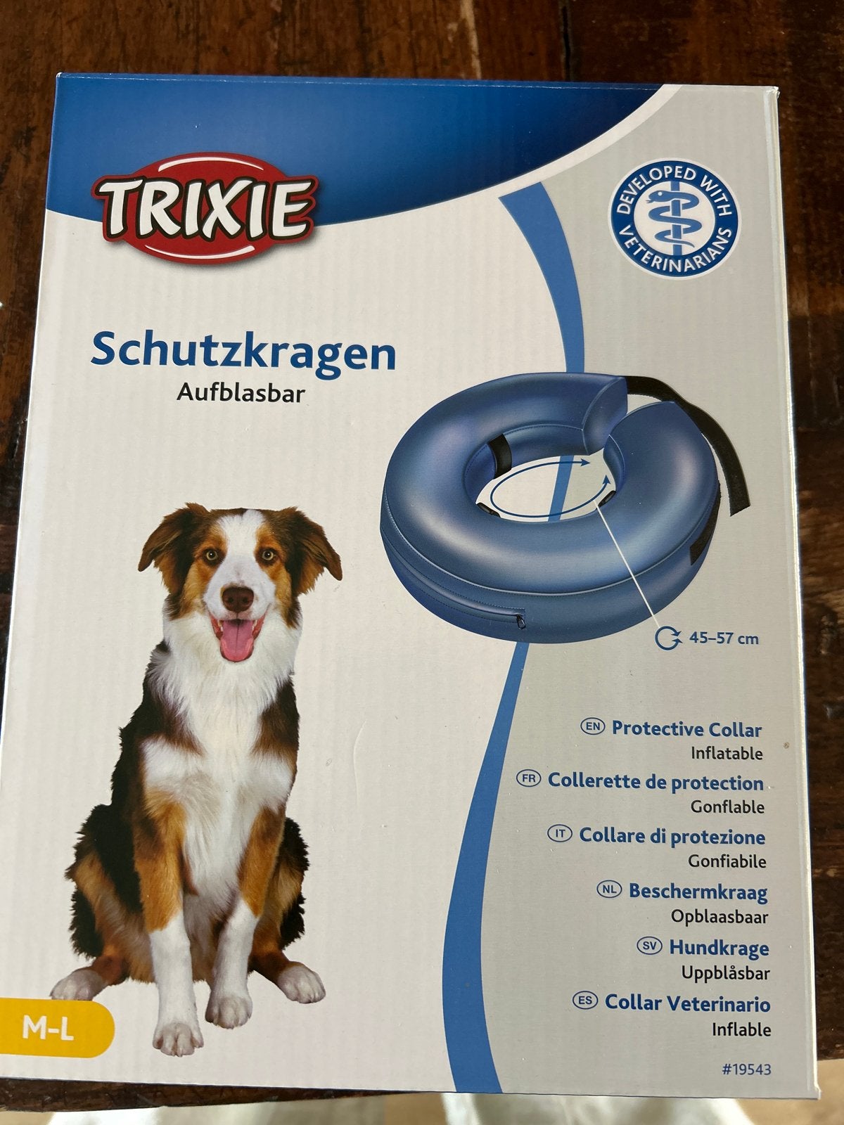 Beschermkraag nek/ nekraag, Dieren en Toebehoren, Honden-accessoires, Ophalen of Verzenden, Zo goed als nieuw