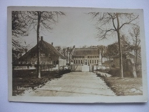 P327 Uithuizen - Menkemaborgh - 1949, Verzamelen, Verzenden, 1940 tot 1960, Gelopen, Groningen