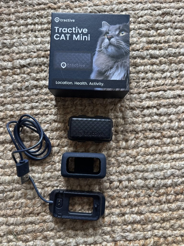 Tractive cat mini donkerblauw, Dieren en Toebehoren, Ophalen of Verzenden, Nieuw