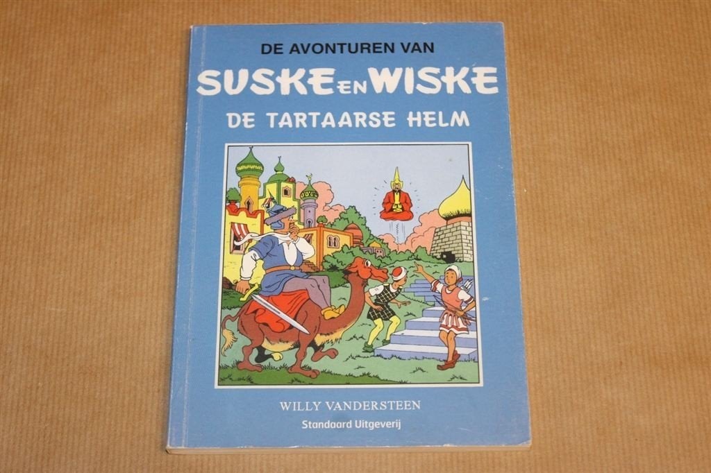 Suske en Wiske - De Tartaarse Helm - Blauwe reeks, Boeken, Stripboeken, Eén stripboek, Ophalen of Verzenden, Zo goed als nieuw