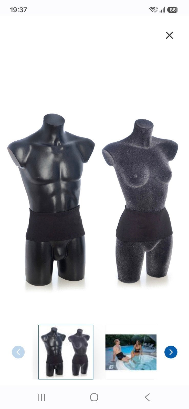 Bellastoma Zwemband, Kleding | Dames, Zwart, Nieuw, Ophalen of Verzenden, Maat 42/44 (L)
