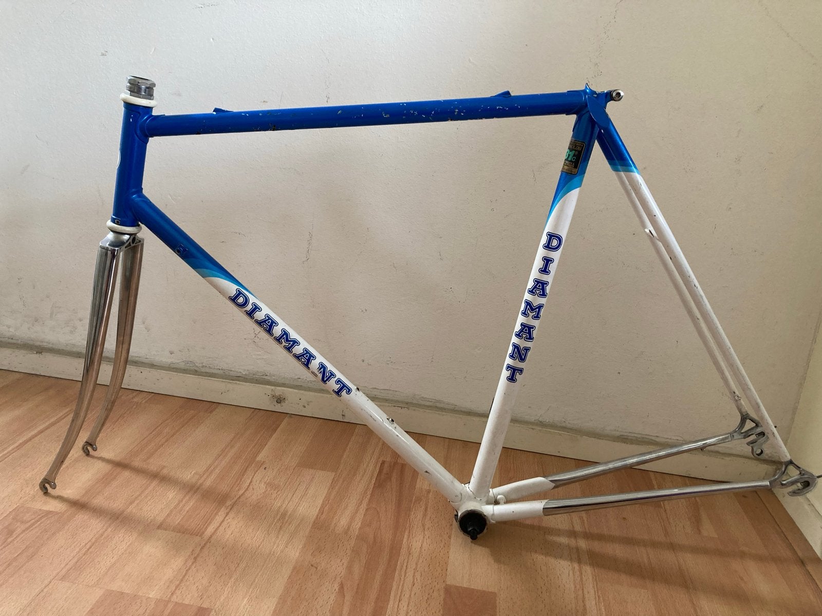 Diamant racefiets frame 58cm Reynolds 531c Campagnolo, Ophalen, Frame, Gebruikt, Staal