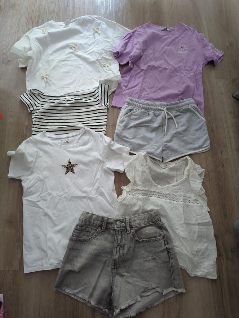 Meiden kleding pakket maat 158/164 (18 delig), Ophalen of Verzenden, Gebruikt, Maat 158