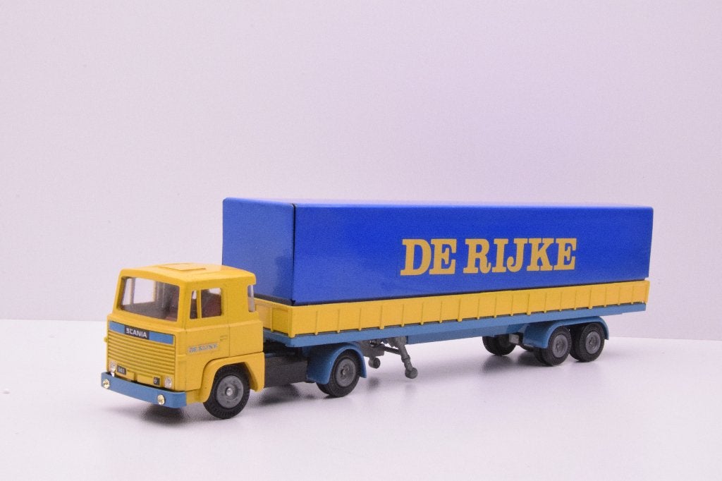 Scania 141-V8   '' de Rijke Spijkenisse  ''  Tekno