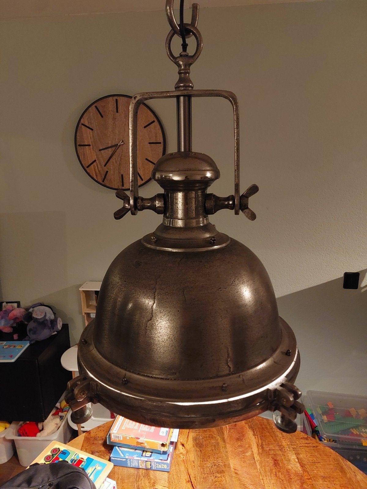 Zware Industriële Hanglamp Loods 5 - Nieuwstaat, Ophalen