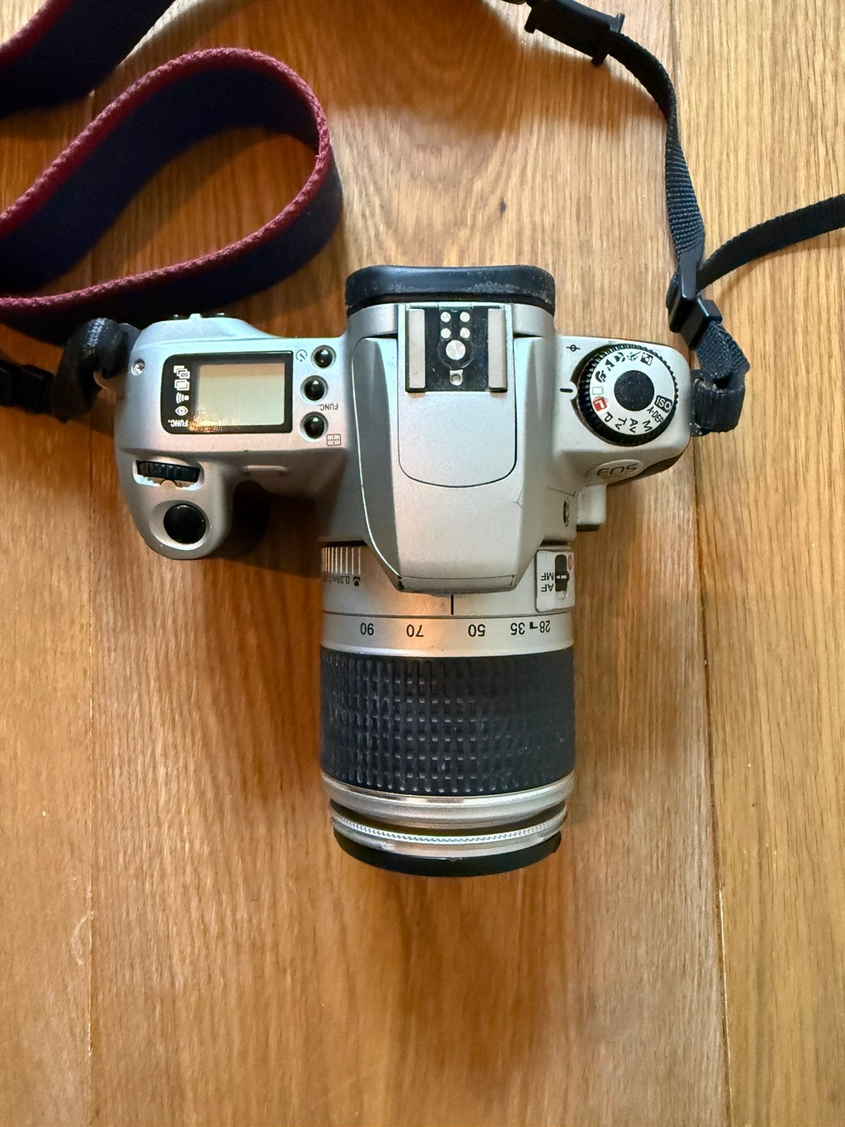 Canon eos 300 met lens 28-90, Ophalen of Verzenden, Gebruikt, Spiegelreflex, Canon