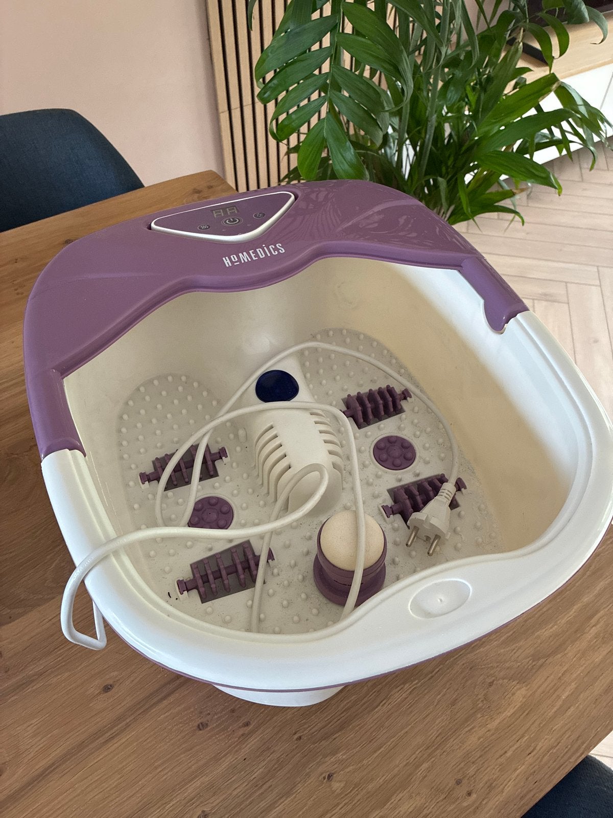 Homedics Voetenbad met Massage en Warmtefunctie, Ophalen, Gebruikt, Hand- en Voetverzorging