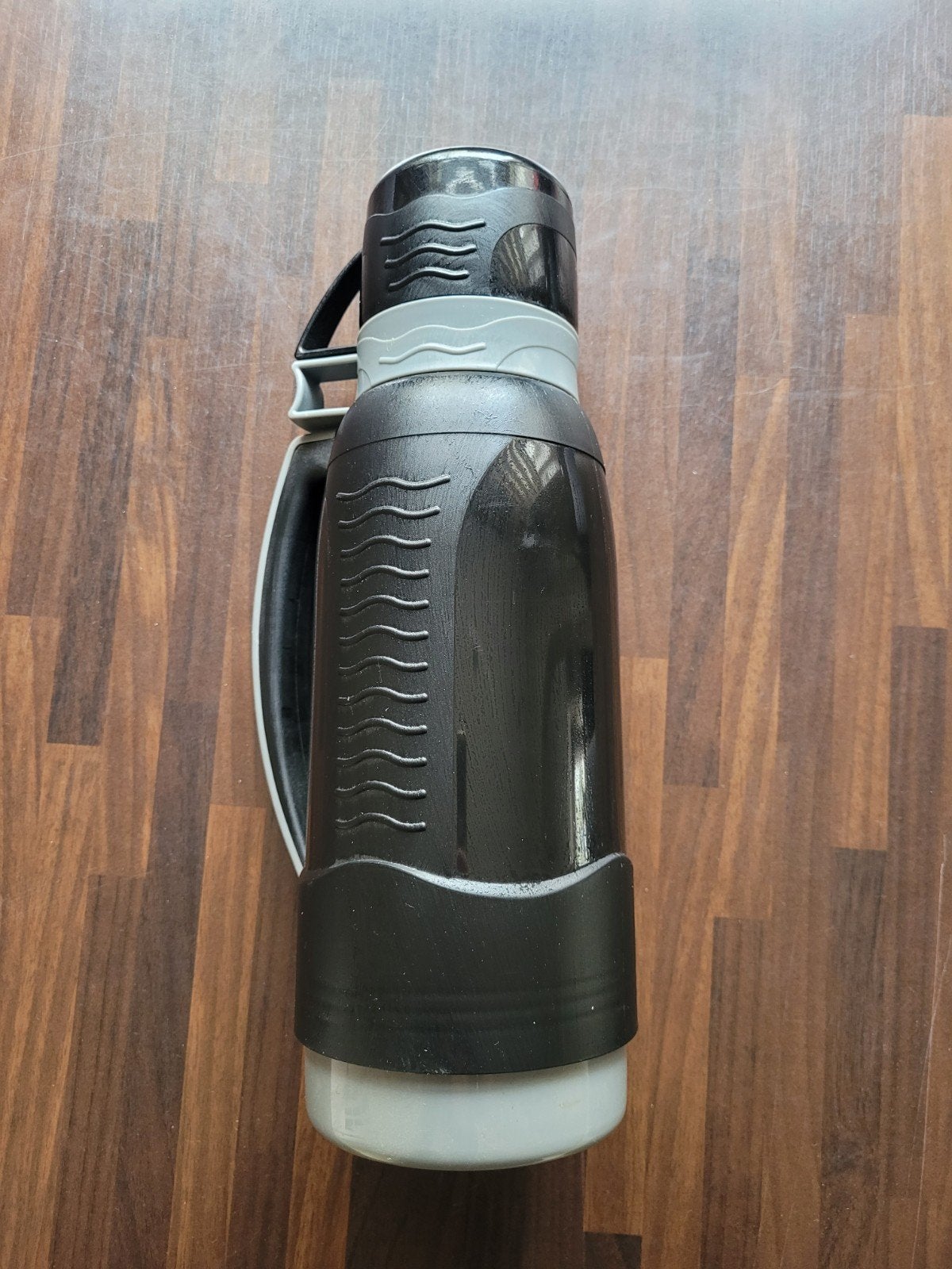 Thermosfles 1 liter met 2 bekers, Huis en Inrichting, Keuken | Keukenbenodigdheden, Overige typen, Ophalen of Verzenden, Zo goed als nieuw