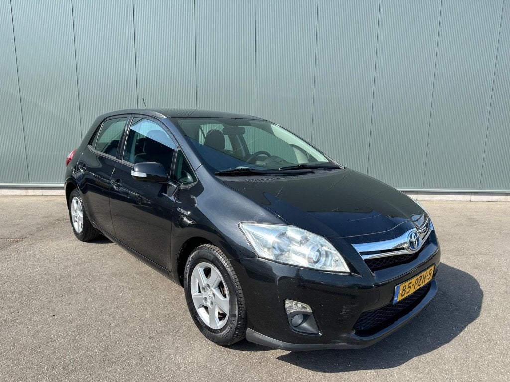 Toyota Auris 1.8 Full Hybrid Asp. (bj 2011, automaat), Auto's, Toyota, Euro 5, 4 cilinders, Zwart, Origineel Nederlands