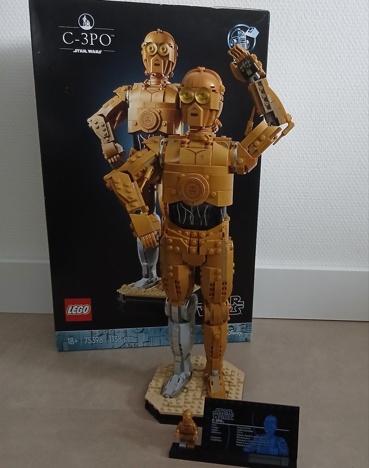 LEGO Star Wars C-3PO (75398) - Nieuw in doos, Ophalen of Verzenden, Nieuw, Overige merken