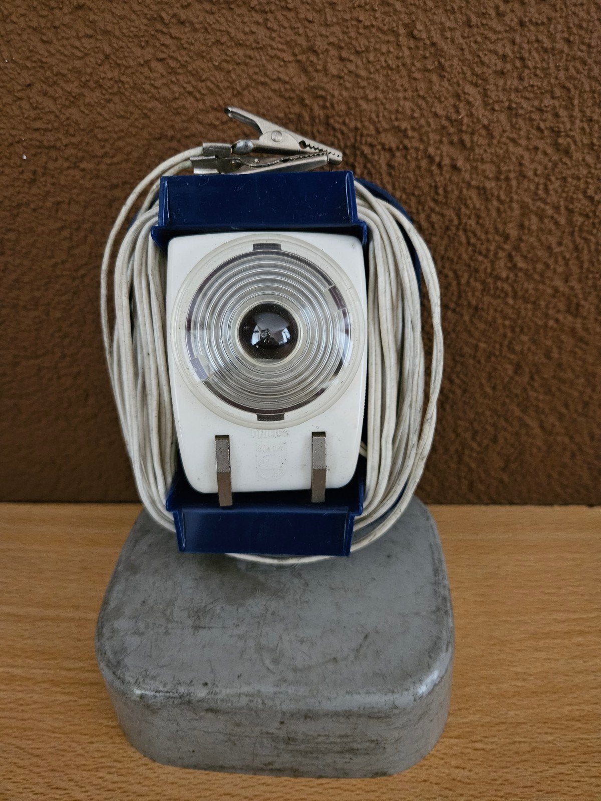 Vintage Philips noodlamp lamp pechlamp, Ophalen of Verzenden