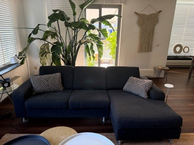 chaise longue bank 3 persoons, Ophalen, Gebruikt, 125 tot 150 cm, Loungebank