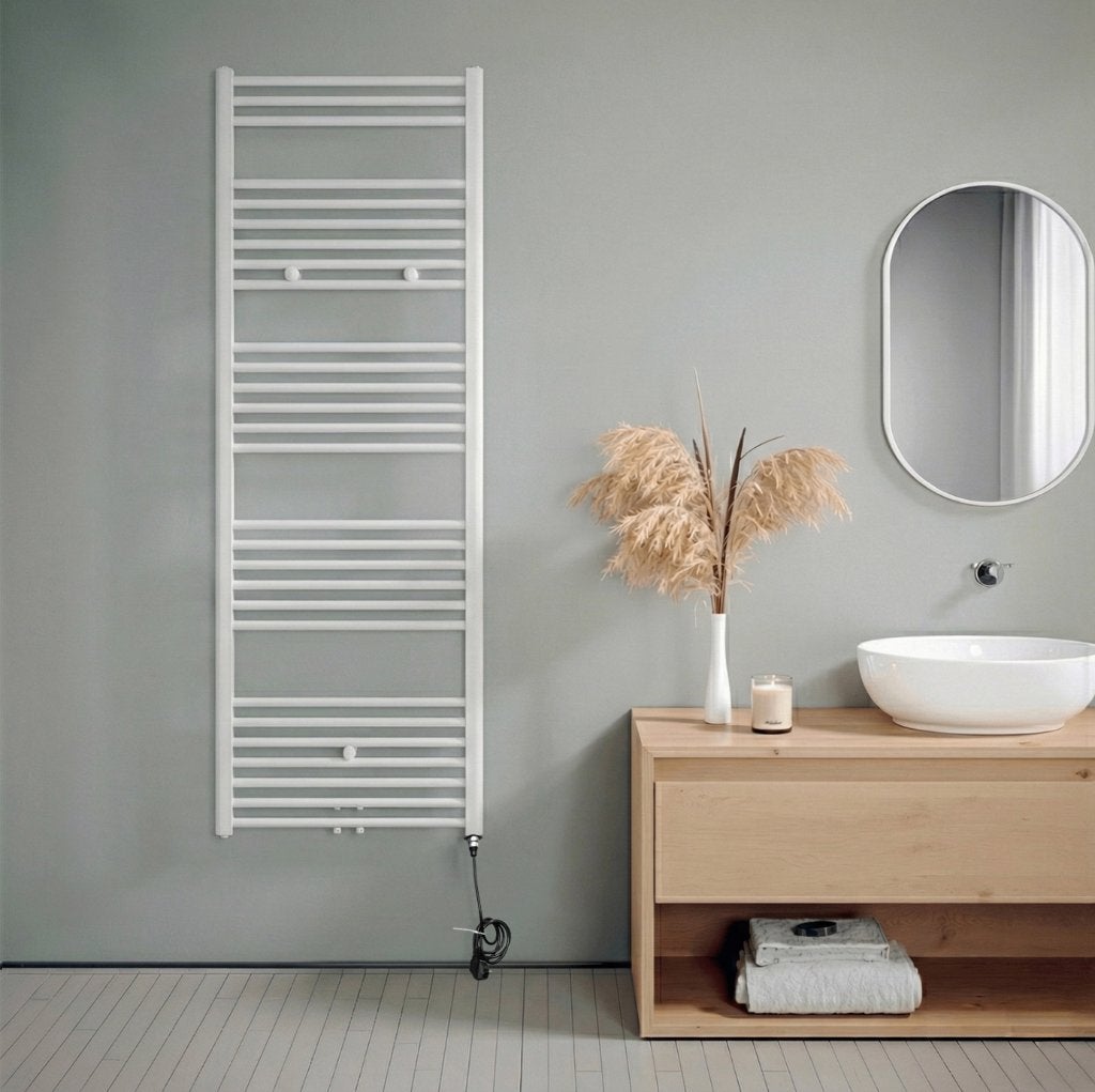Oppio E-Basis Wit 160 x 60 cm, Nieuw, 60 tot 150 cm, 80 cm of meer, 800 watt of meer