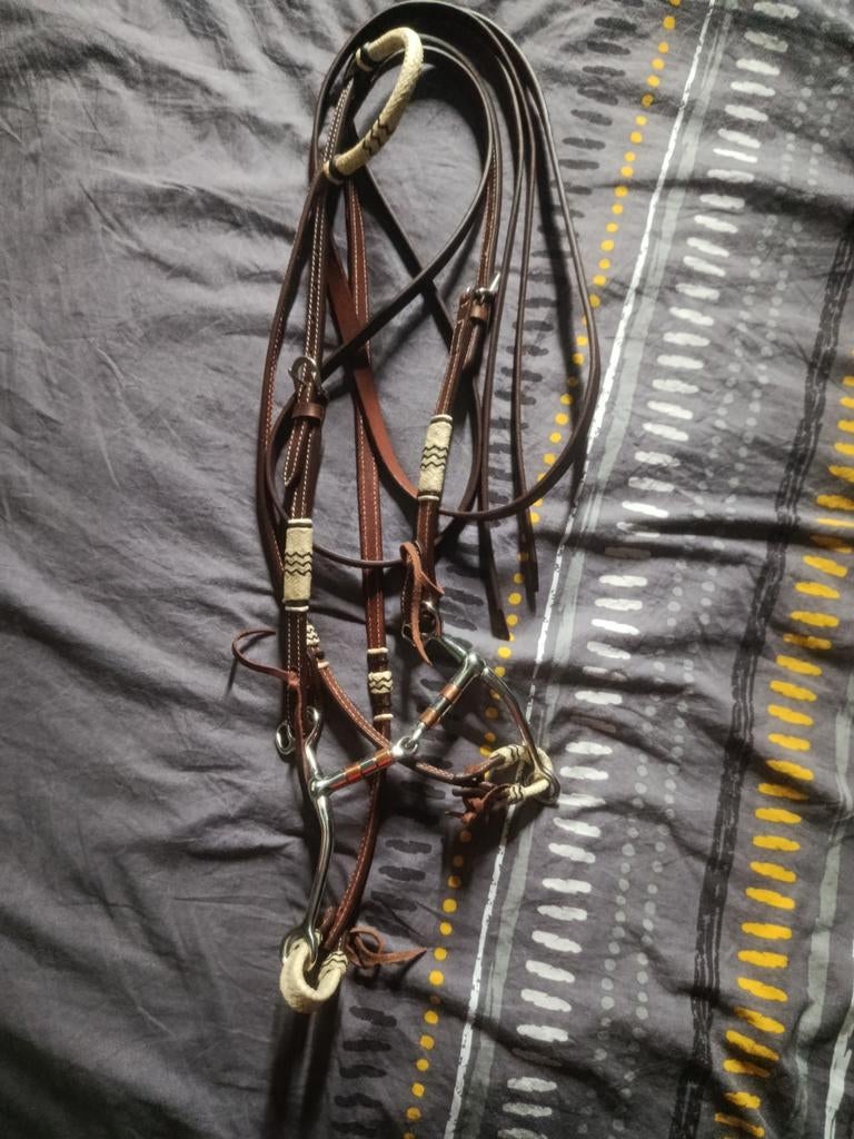 NIEUW Compleet western hoofdstel maat Quarter, Ophalen, Nieuw, Western