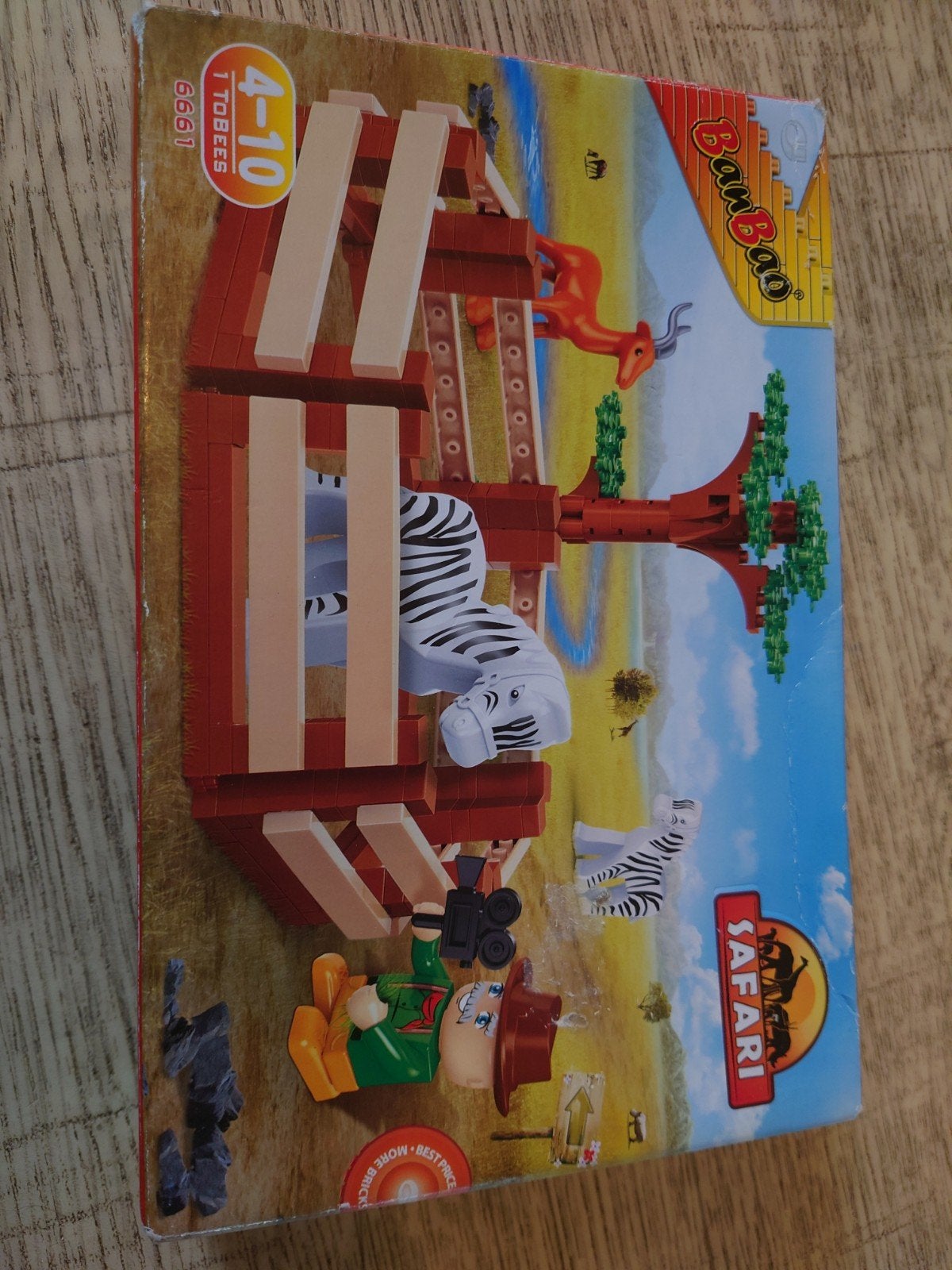 BanBao Safari bouwset - Zebra's en jager, Ophalen of Verzenden, Gebruikt, Overige merken