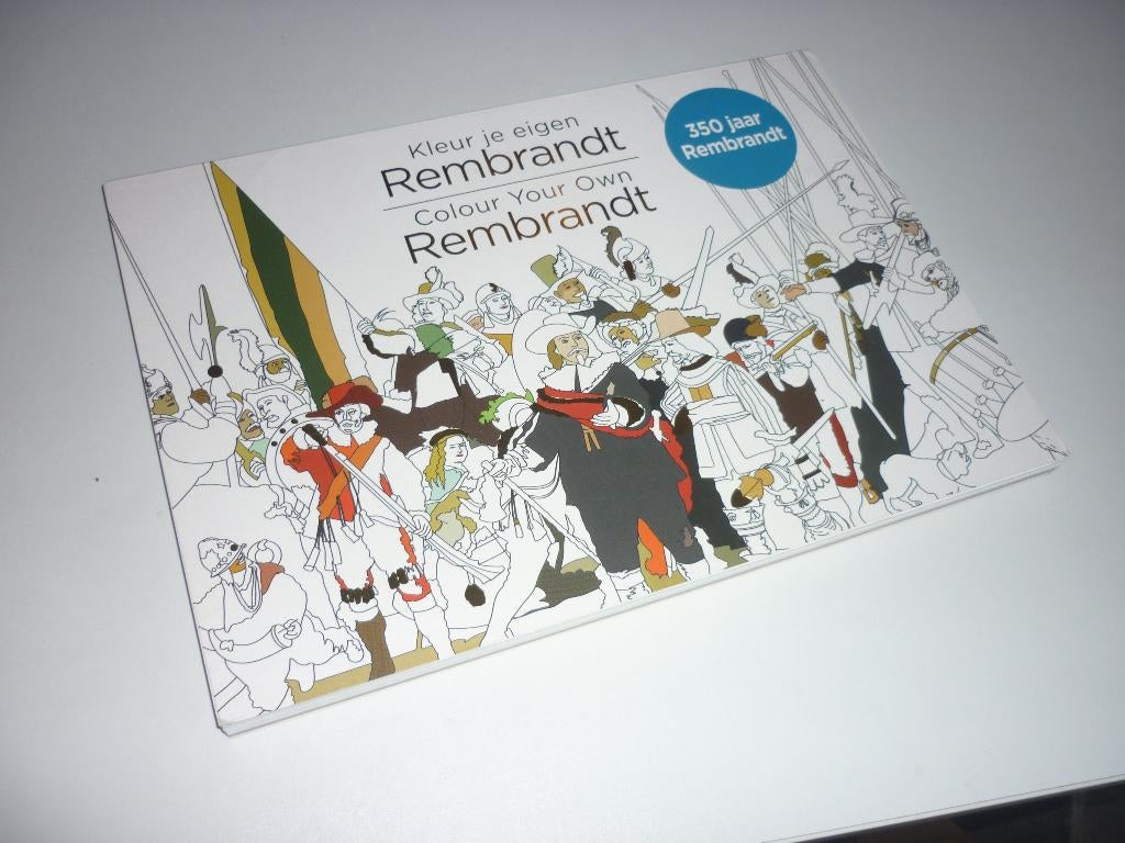Kleur je eigen Rembrandt / Colour Your Own Rembrandt, Ophalen of Verzenden, Zo goed als nieuw