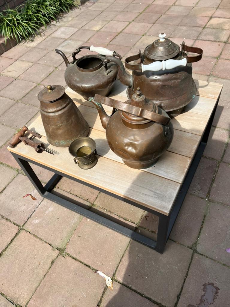 Koperen ketels, Antiek en Kunst, Antiek | Koper en Brons, Ophalen, Koper