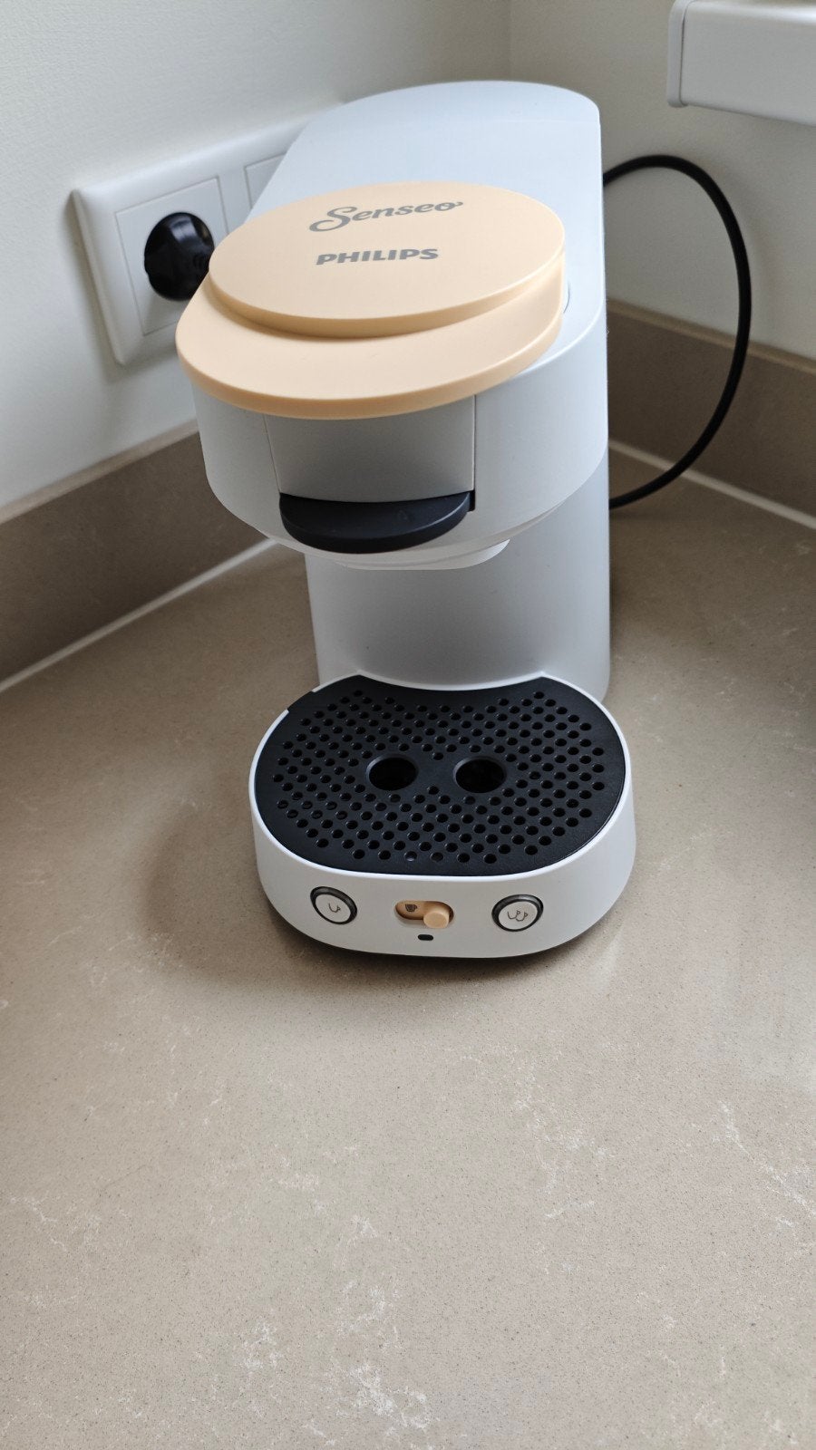 Philips Senseo Vibe Wit ZGAN, Witgoed en Apparatuur, Koffiezetapparaten, Ophalen, Zo goed als nieuw, Koffiemachine