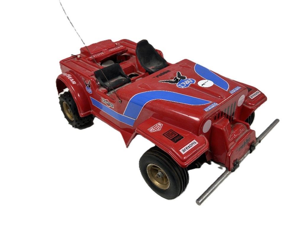 Vintage RC Modell Auto Robbe Romax Jeep Buggy 1:8, Gebruikt, Verzenden, Auto offroad, Nitro
