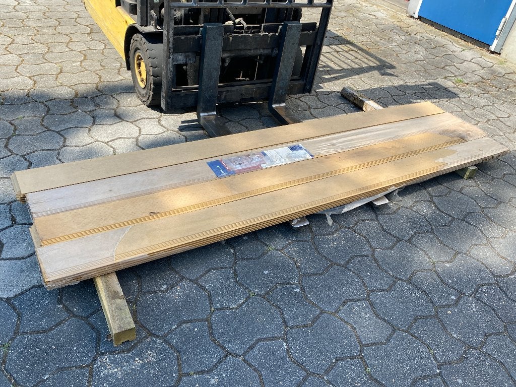 20 stuks MDF ribbelkraal schroten  260cm lang, Doe-het-zelf en Verbouw, Ophalen, Mdf, 250 cm of meer, Plinten