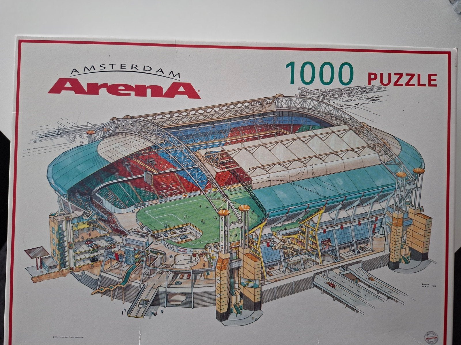 Ajax puzzel, Ophalen, 10 tot 50 stukjes