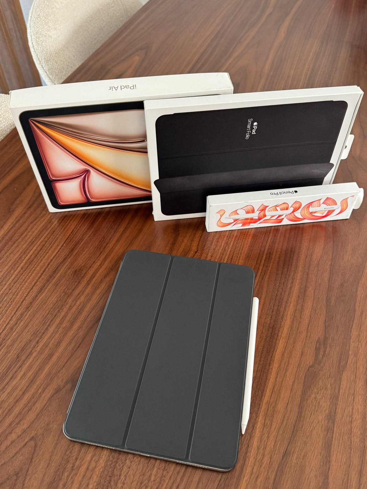 Apple iPad Air M2 (2024) 128GB 100% batterij, Ophalen, Apple iPad Air, 11 inch, Zo goed als nieuw