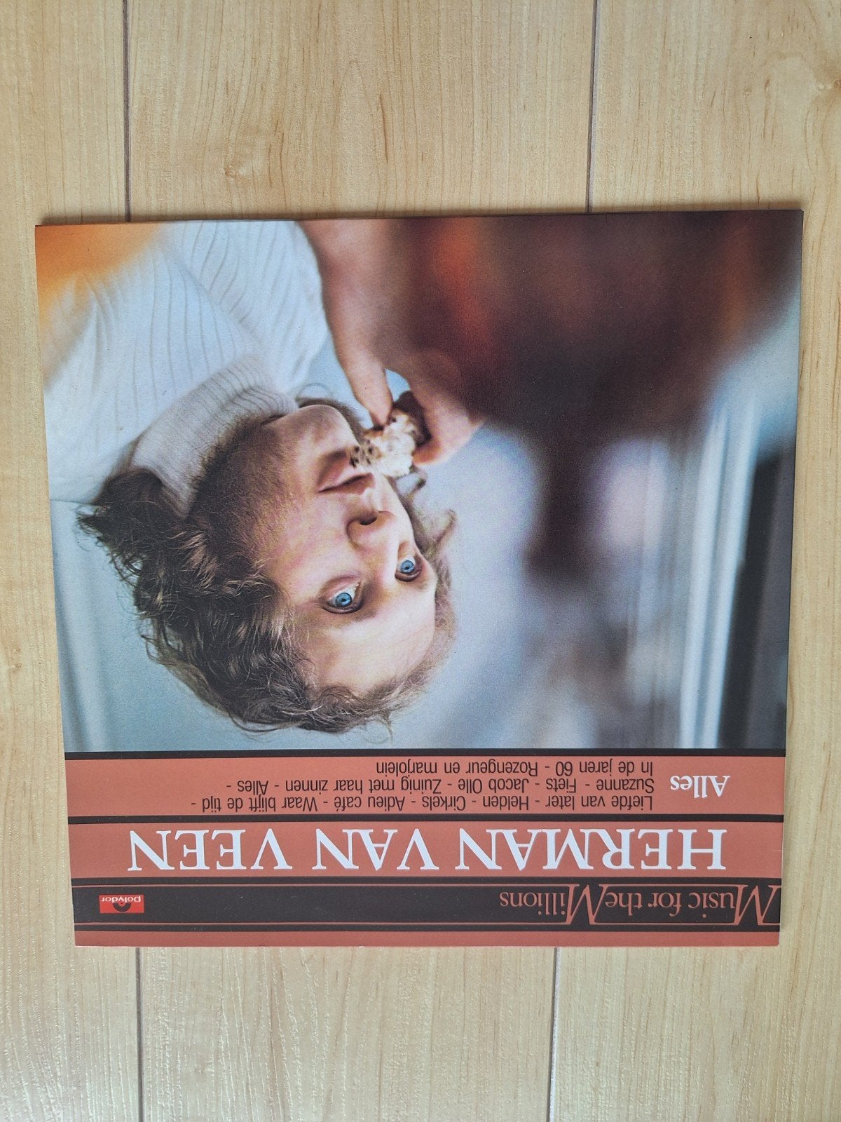 Herman van veen  lp, Ophalen of Verzenden, Zo goed als nieuw, 12 inch, Levenslied of Smartlap