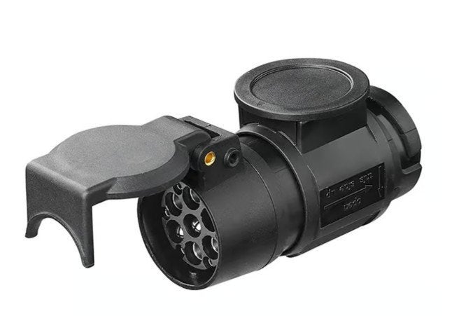 Verloopstekker adapter caravanstekker 7/13 jeager>13Multicon, Ophalen of Verzenden, Nieuw