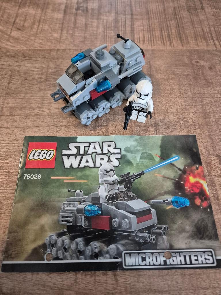 Lego Star Wars: Microfighters Series1 Clone Turbo Tank 75028, Kinderen en Baby's, Speelgoed | Duplo en Lego, Compleet, Gebruikt