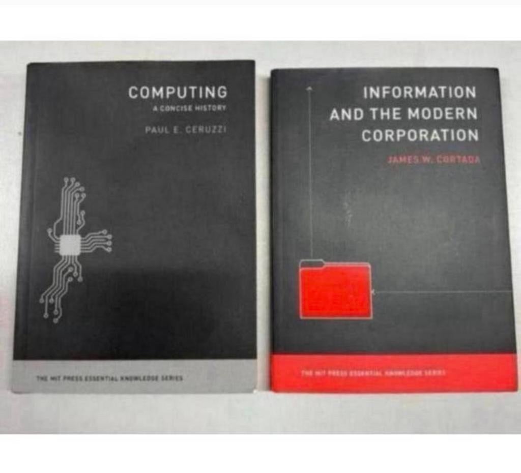 2x boek Computing concise, Information modern corporation, Ophalen of Verzenden, Nieuw