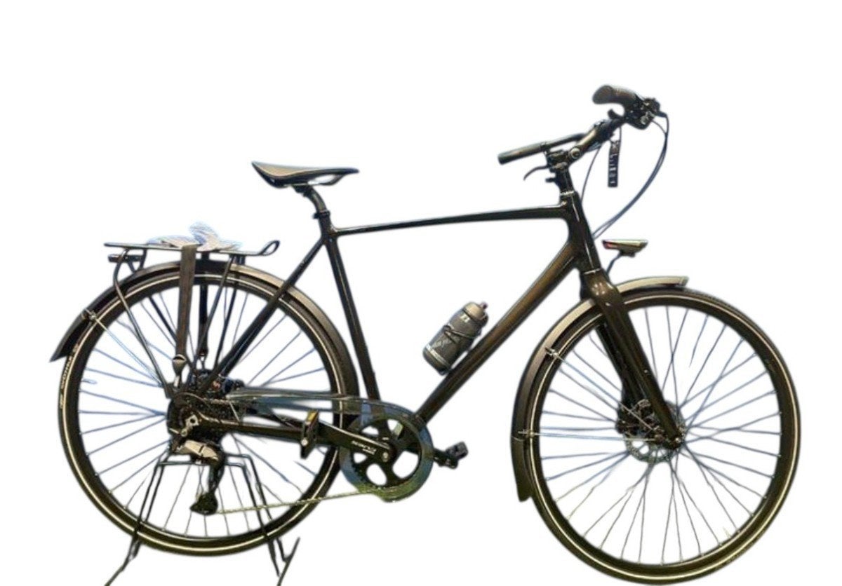 Jan Janssen Venture CUES 1x10 Heren Metal Meteor Black Gloss, Fietsen en Brommers, Fietsen | Heren | Herenfietsen, -, -, Versnellingen