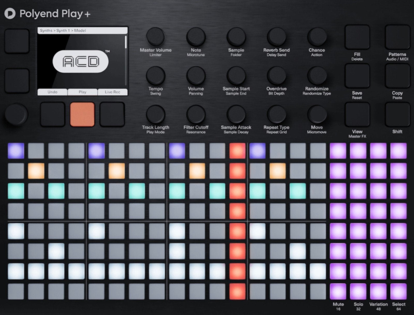 Polyend Play, Muziek en Instrumenten, Overige merken, Zo goed als nieuw, Met midi-aansluiting, Overige aantallen