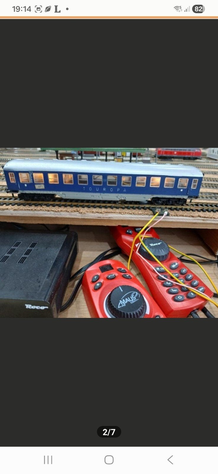 Fleischmann HO Rijtuig met Verlichting - Spoor H0, Ophalen of Verzenden