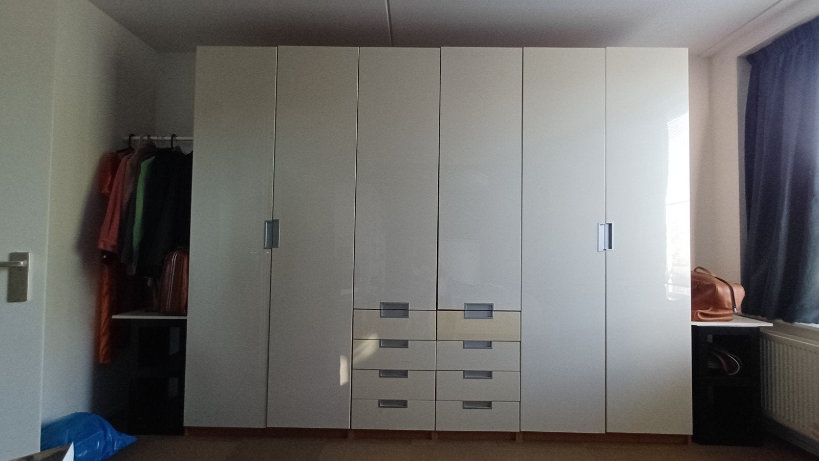 Kledingkast Ikea Pax, Ophalen, Gebruikt, 50 tot 75 cm, 200 cm of meer