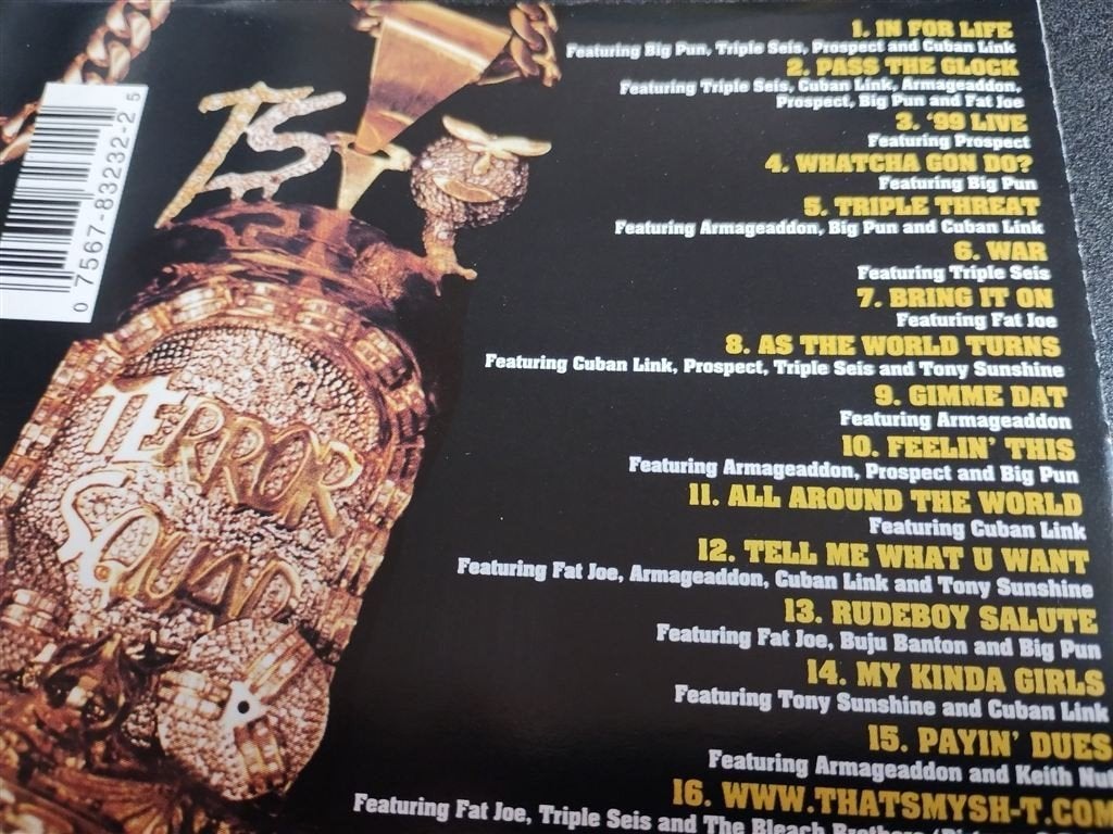 Terror Squad ‎– The Album, Ophalen of Verzenden, Zo goed als nieuw, Album