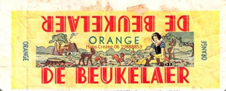 zoek sneeuwwitje crème vanille chocolade wikkel de beukelaer, Ophalen of Verzenden, Gebruikt, Verpakking