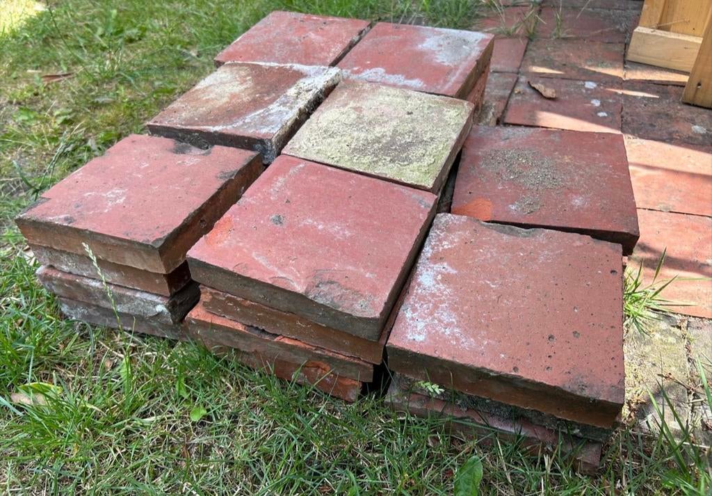 Terracotta Tegels, Tuin en Terras, Ophalen of Verzenden, Overige materialen, Minder dan 5 m², Terrastegels