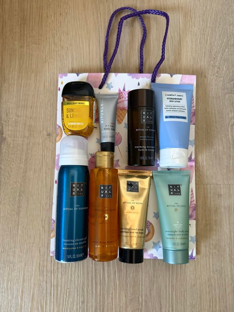Travelsize Rituals, Comfort Zone & Bath and Body Works, Sieraden, Tassen en Uiterlijk, Uiterlijk | Lichaamsverzorging, Ophalen of Verzenden