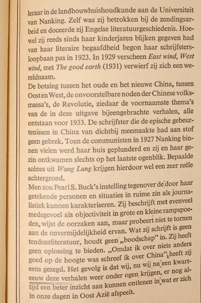 De eerste vrouw en andere verhalen - Pearl S. Buck (1958), Antiek en Kunst, Verzenden