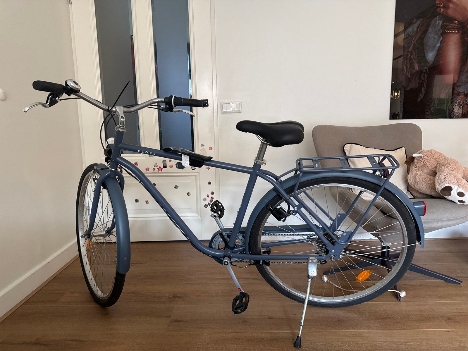 Elops Stadsfiets with 6 speed gear - very new, Fietsen en Brommers, 53 tot 57 cm, Ophalen, Zo goed als nieuw, Overige merken
