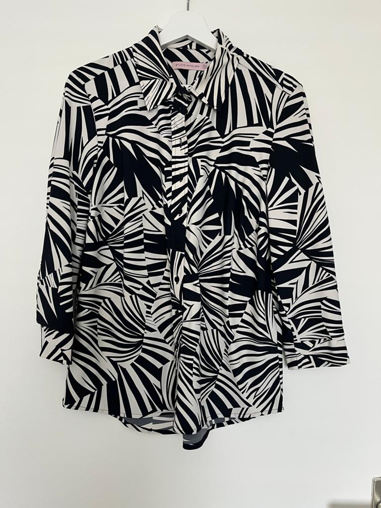 Studio Anneloes blouse, Ophalen of Verzenden, Zo goed als nieuw, Maat 38/40 (M), Zwart