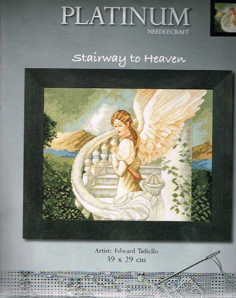 Cado lanarte borduurpakket STAIRWAY TO HEAVEN  38003, Ophalen of Verzenden, Nieuw, Handborduren, Borduurpakket