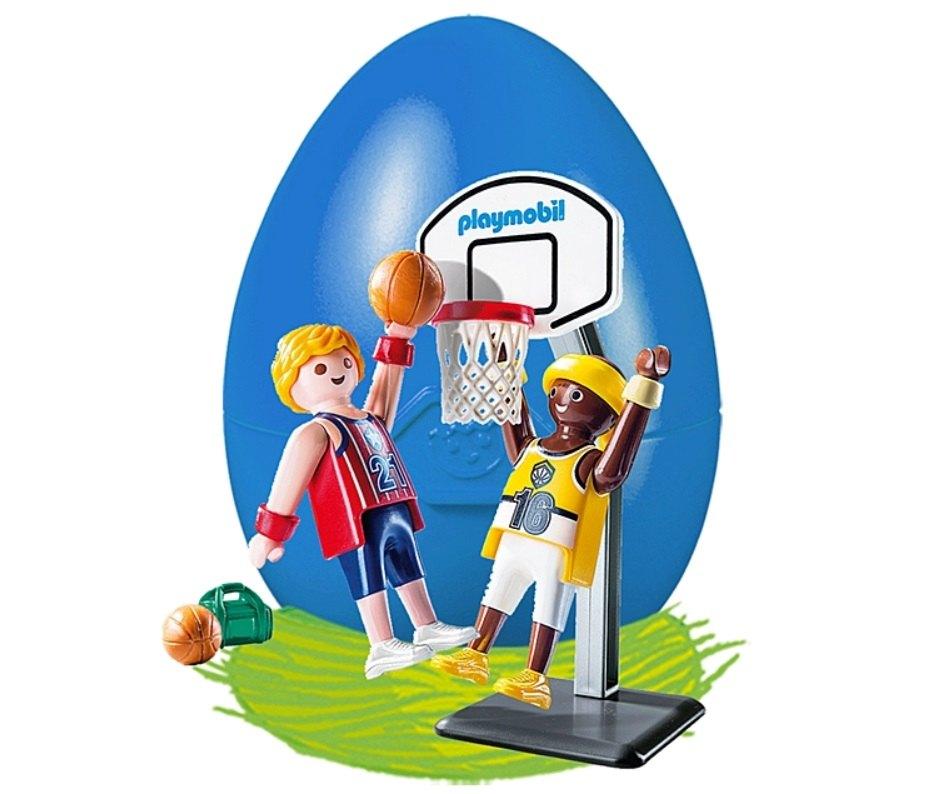 PLAYMOBIL 9210 Sport Basketballers met Ring 14 delig; OP=OP, Ophalen of Verzenden, Nieuw
