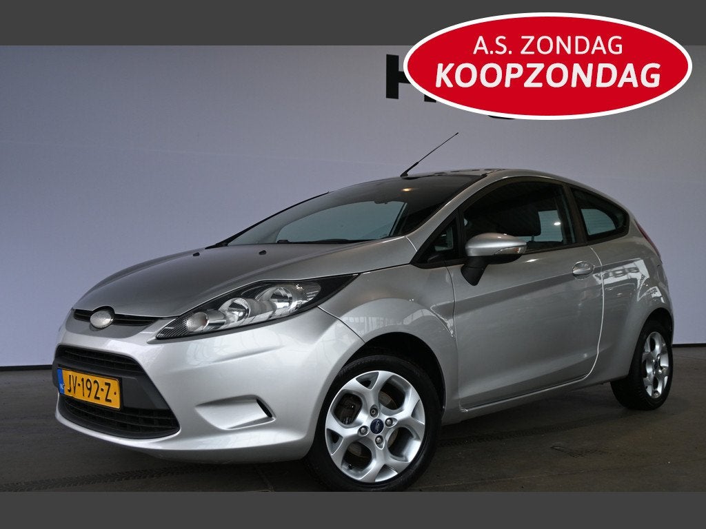 Ford Fiesta 1.25 Trend Airco Lichtmetaal Stuurbekrachtiging, Voorwielaandrijving, Stof, Gebruikt, 4 cilinders