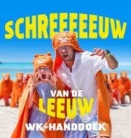 Handdoek WK Schreeuw van de Leeuw, Ophalen of Verzenden, Nieuw, Oranje, Handdoek