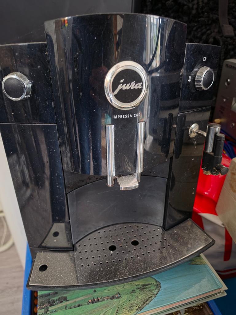 Jura impressa c60 zwart., Witgoed en Apparatuur, Koffiezetapparaten, Ophalen, Koffiemachine