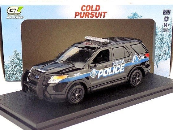 Ford Police Interceptor 2013 Utility "Cold Pursuit" 1/43 Gre, Hobby en Vrije tijd, Modelauto's | 1:43, Overige merken, Tschuiten@hotmail.com
