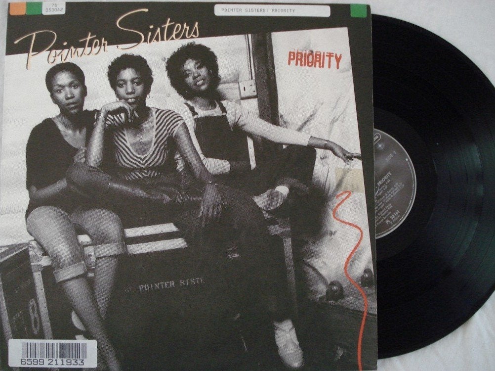 Pointer Sisters - Priority, LP, Gebruikt, Ophalen of Verzenden, 12 inch