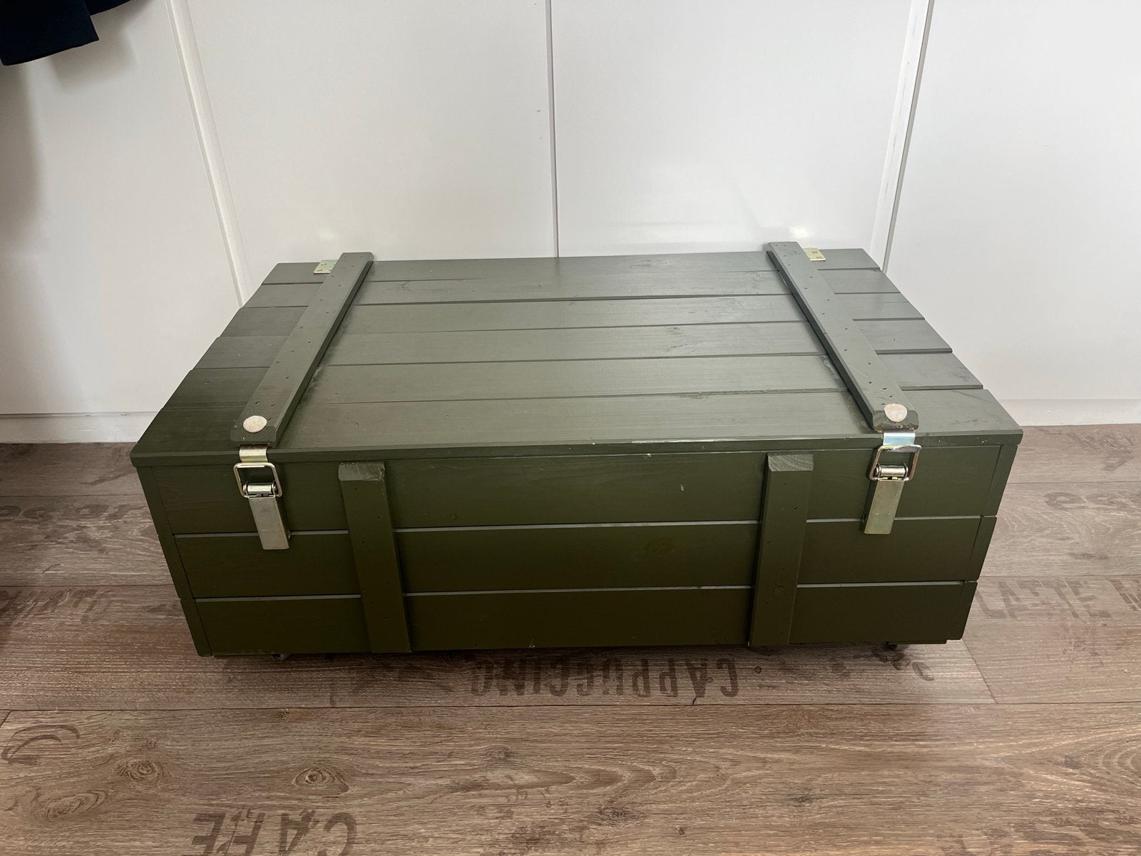 Opbergkist op Wieltjes, Huis en Inrichting, Woonaccessoires | Kisten, Ophalen, Gebruikt, 100 tot 150 cm, 75 tot 100 cm